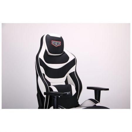 Крісло AMF VR Racer Expert Virtuoso Чорний/Білий (521170) 750009070 фото