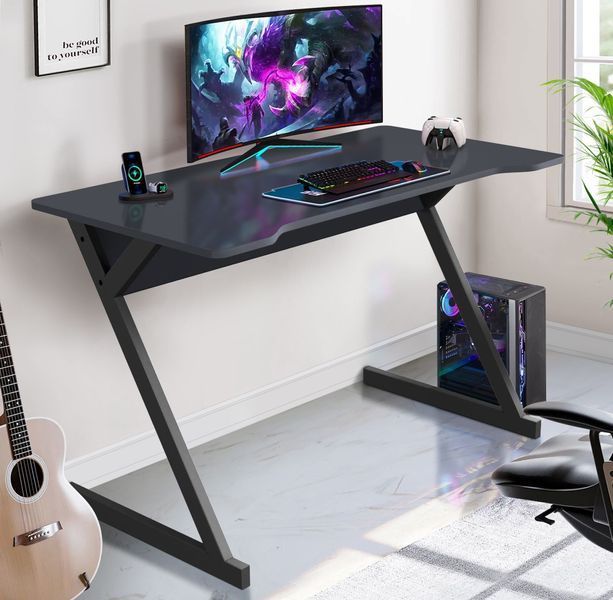 Стіл комп'ютерний AMF Dexter DX1200 Чорний/Антрацит (217855) 2225385967 фото