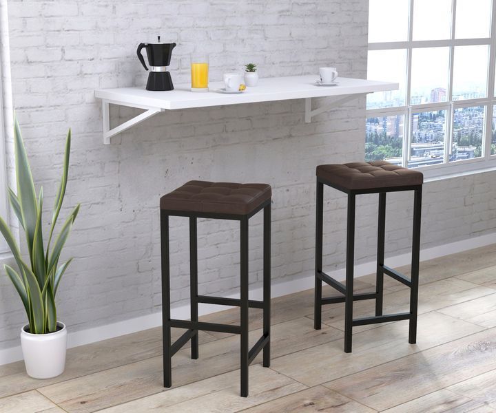 Стілець барний Loft Design BS-1 Soft Коричневий 1774991696 фото