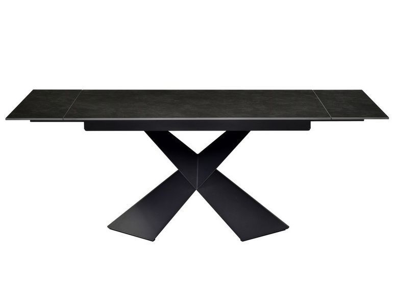 Стол Vetro Mebel ТМL-896 (Урбано) империал графит + черный (TML-896-urbano-imperial-grafit/black) 1904972070 фото