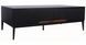 Стол журнальный Vetro Mebel Палермо черный оникс+черный (Palermo-black-onix-coffee-table) 1500432881 фото 1