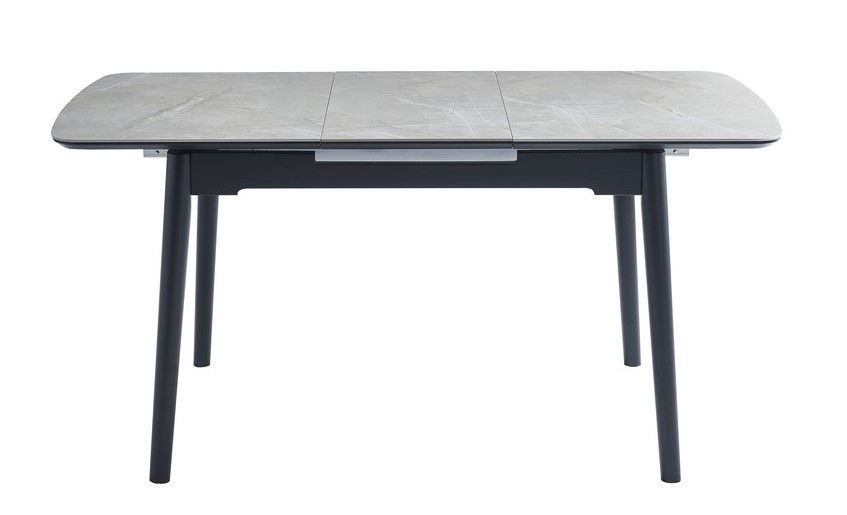 Стіл Vetro Mebel ТМ-76 Калакатта мармур + чорний (TM-76-calacatta-marble) 1683416224 фото