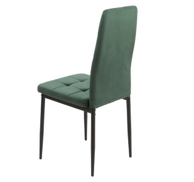 Стул Vetro Mebel N-66-2 изумрудный+черный (N-66-2-emerald-velvet) 1692199218 фото