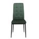 Стул Vetro Mebel N-66-2 изумрудный+черный (N-66-2-emerald-velvet) 1692199218 фото 8