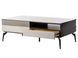Стол журнальный Vetro Mebel Лацио бланко мрамор + черный (Lacio-blanco-marble-coffee-table) 1744279262 фото 4