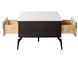 Стол журнальный Vetro Mebel Лацио бланко мрамор + черный (Lacio-blanco-marble-coffee-table) 1744279262 фото 3