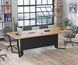 Стол Loft design V-240 с розетками ДСП Дуб Крафт золотой 2134399030 фото 1