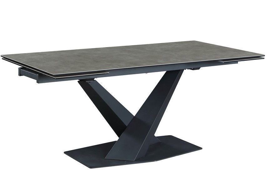 Стіл Vetro Mebel ТМL-897 гріджіо латте + чорний (TML-897-grigio-latte) 1606918863 фото