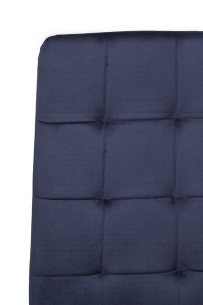 Стул Vetro Mebel N-66-2 индиго+черный (N-66-2-indigo-velvet) 1744224916 фото