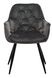 Стул Vetro Mebel М-65 серый+черный (M-65-grey-velvet/ black) 1692152093 фото 6