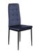 Стул Vetro Mebel N-66-2 индиго+черный (N-66-2-indigo-velvet) 1744224916 фото 4