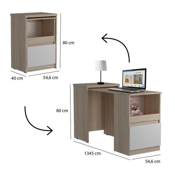 Стол-трансформер LuxeStudio Smart 2 TC_ФО1 2221827905 фото