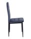 Стул Vetro Mebel N-66-2 индиго+черный (N-66-2-indigo-velvet) 1744224916 фото 2