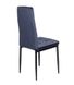 Стул Vetro Mebel N-66-2 индиго+черный (N-66-2-indigo-velvet) 1744224916 фото 11