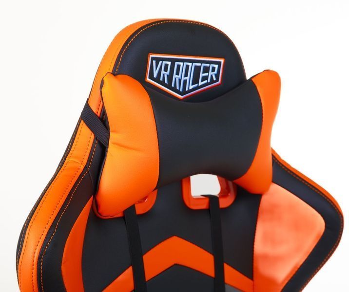 Кресло AMF VR Racer Dexter Megatron Черно-оранжевый (553506) 1950329806 фото