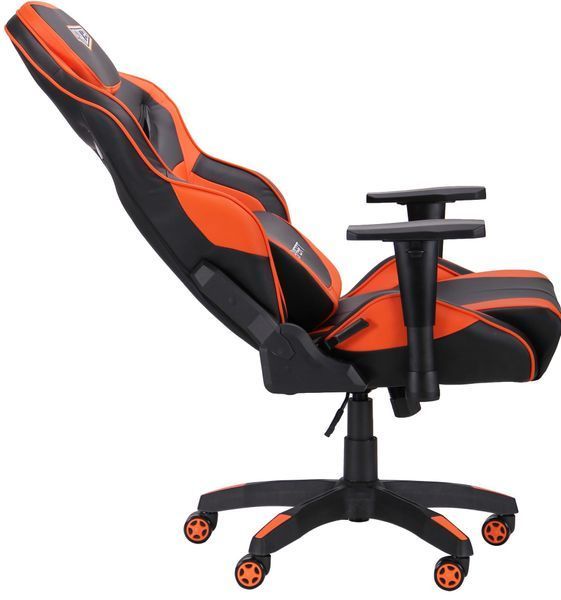 Крісло AMF VR Racer Expert Genius Чорний/Помаранчевий (521173) 750012440 фото