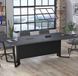 Стол Loft design V-240 с розетками ДСП Антрацит 2134401008 фото 1