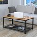 Журнальный стол Loft Design V-105 Дуб Крафт золотой 861341589 фото 1